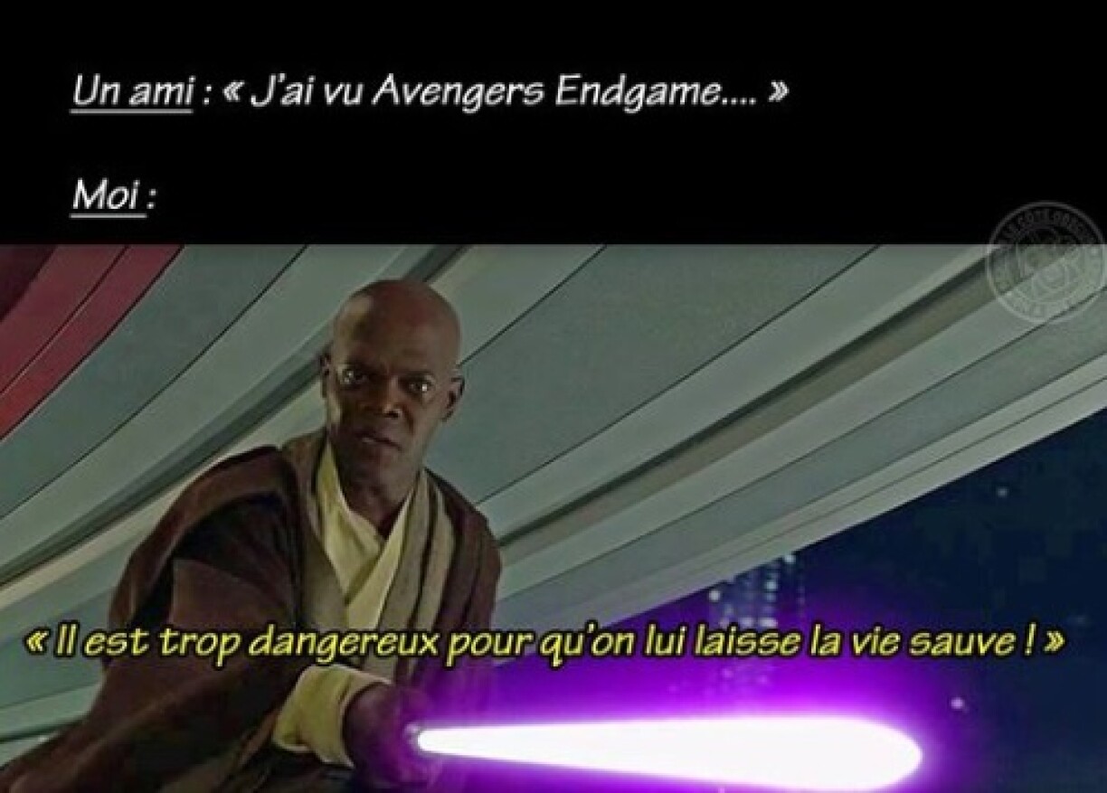 Un meme posté sur la page Facebook