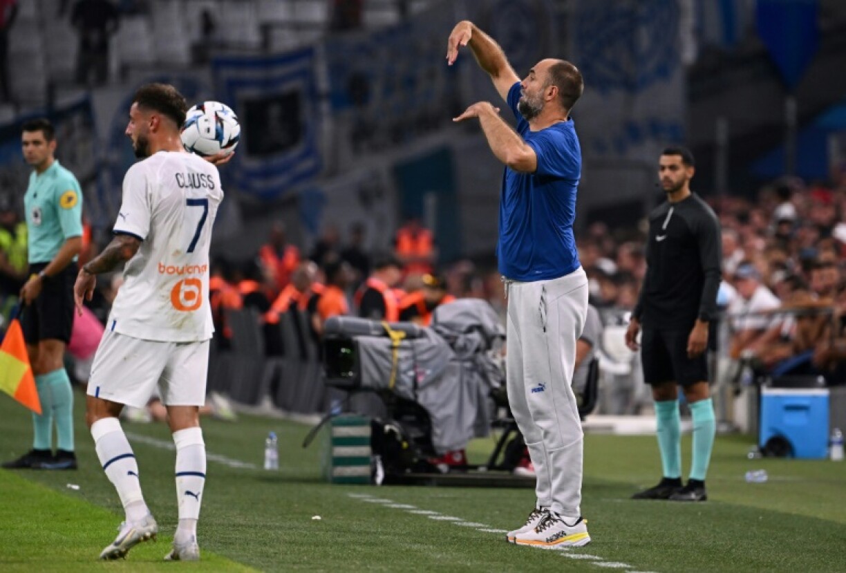 L'entraîneur croate de Marseille, Igor Tudor, lors du match de clôture de la 1ère journée de Ligue 1 contre Reims, le 7 août 2022 au Stade Vélodrome