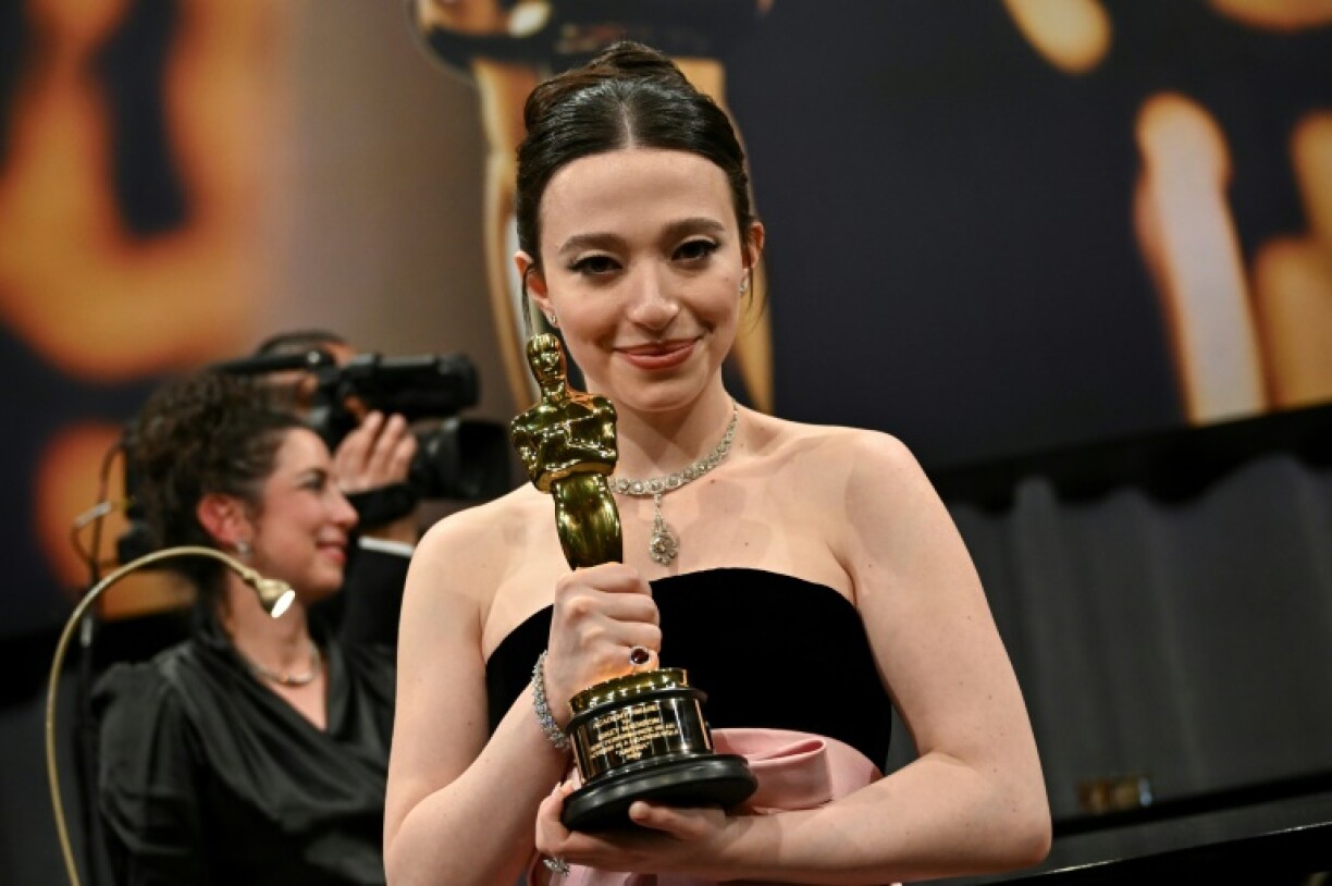Mikey Madison scooped Best Actress Oscar for her role as a sex worker who marries a Russian playboy billionaire in the much-awarded 'Anora'