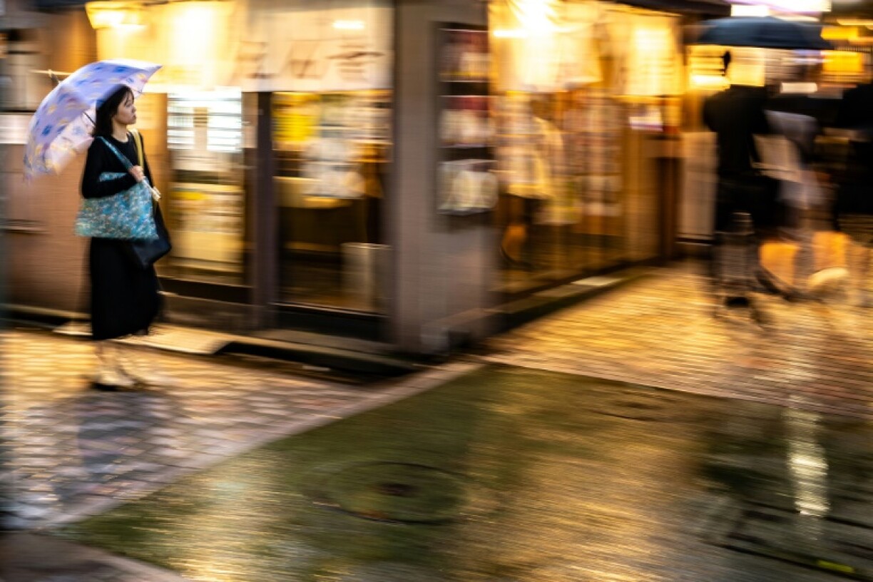 Japan's rainy season usually lasts from June to July