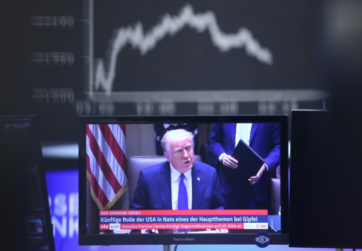 US President Donald Trump's tariffs sent stock markets into sharp dives