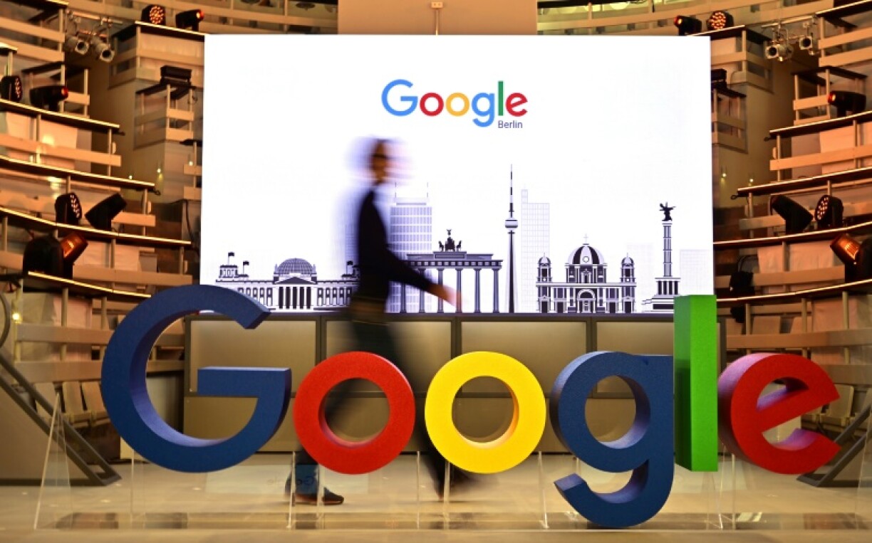 Le logo de Google à Berlin, en Allemagne, en janvier 2019