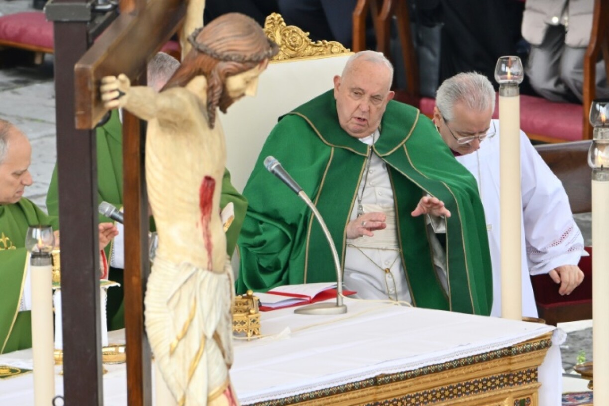 Francis told military forces gathered for a special Armed Forces Mass that they should consider themselves