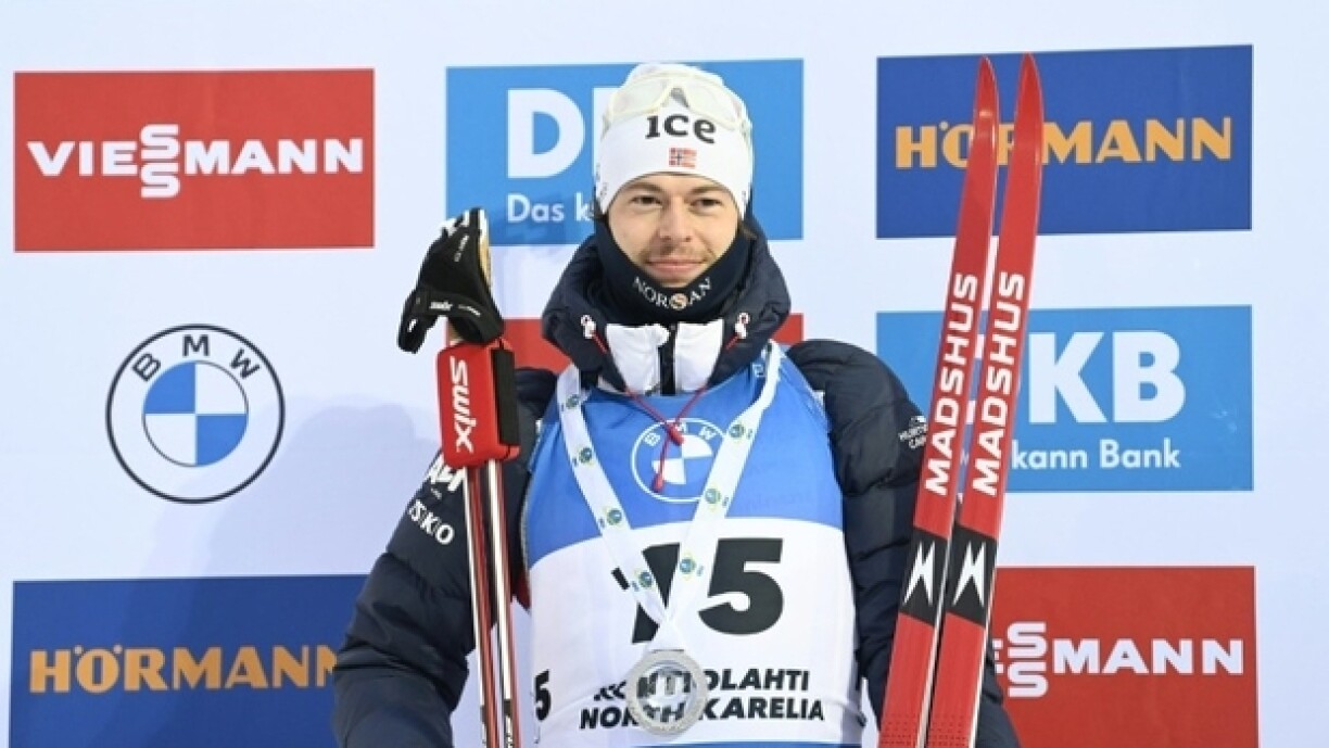 Sturla Holm Laegreid, op der 2. Plaz