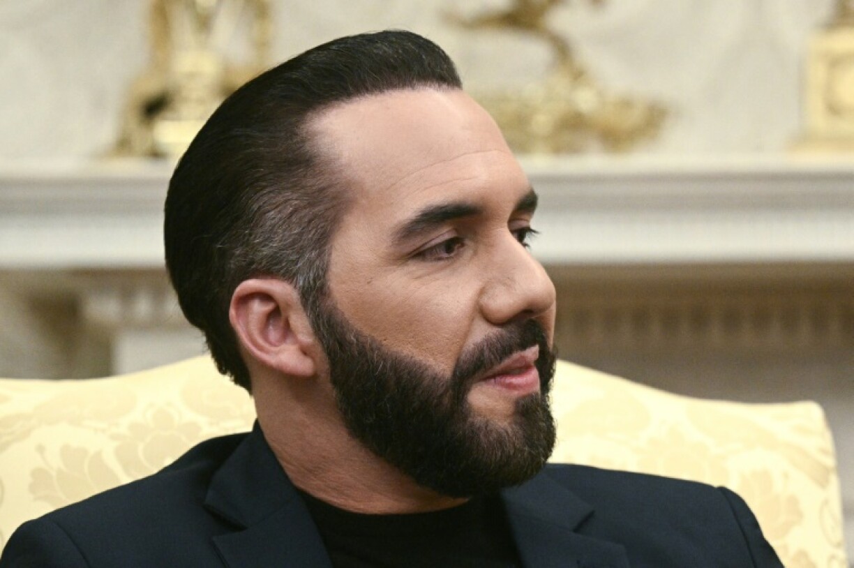 Bukele is broadly popular at home for his anti-gang crackdown, but has been accused of overseeing mass human rights violations