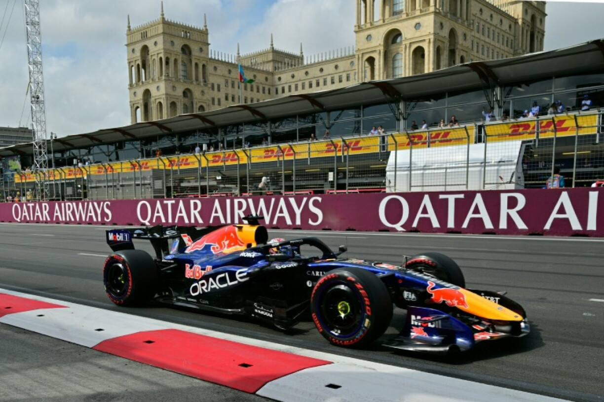 Red Bull's Max Verstappen complained that his car was bouncing 'like a kangaroo'