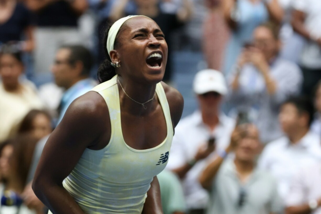 L'Américaine Coco Gauff a battu la Russe Mirra Andreeva en quart de finale de l'US Open le 9 septembre 2026 à New York
