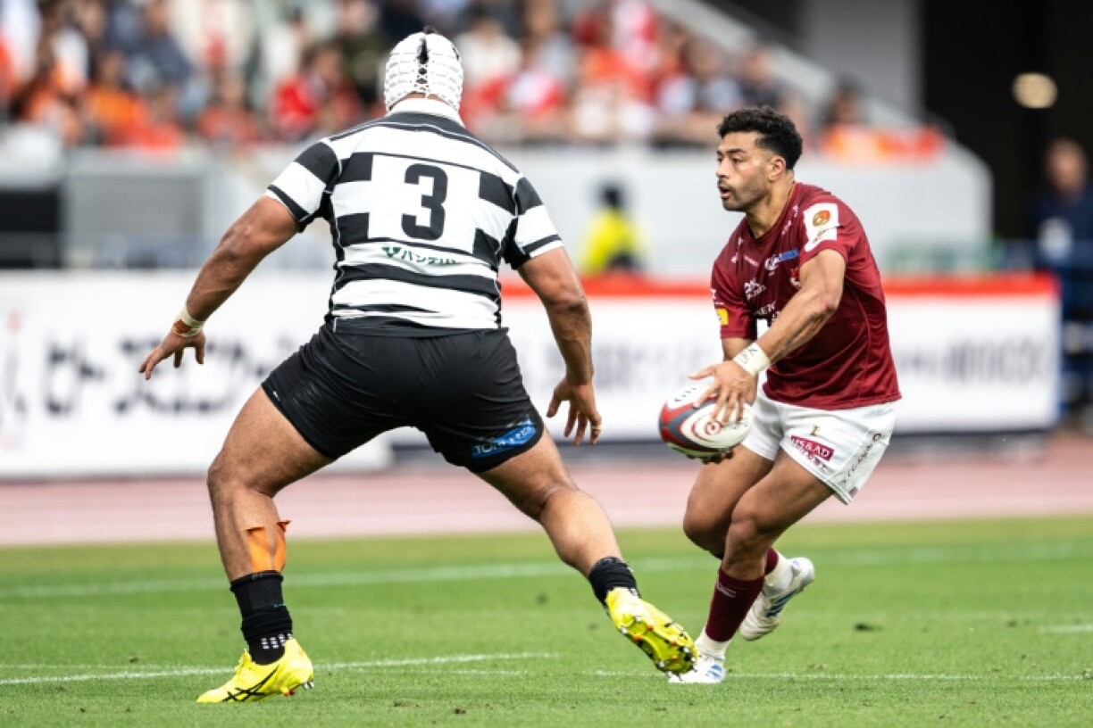 Richie Mo'unga won the Japan Rugby League One title with Toshiba Brave Lupus on Sunday