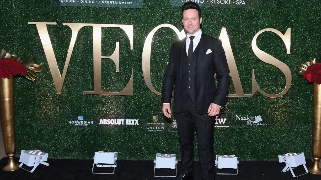 Illusionist David Goldrake attends VEGAS Magazine's 15th anniversary party at the Red Rock Casino, Resort and Spa on 18 May 2018 in Las Vegas.