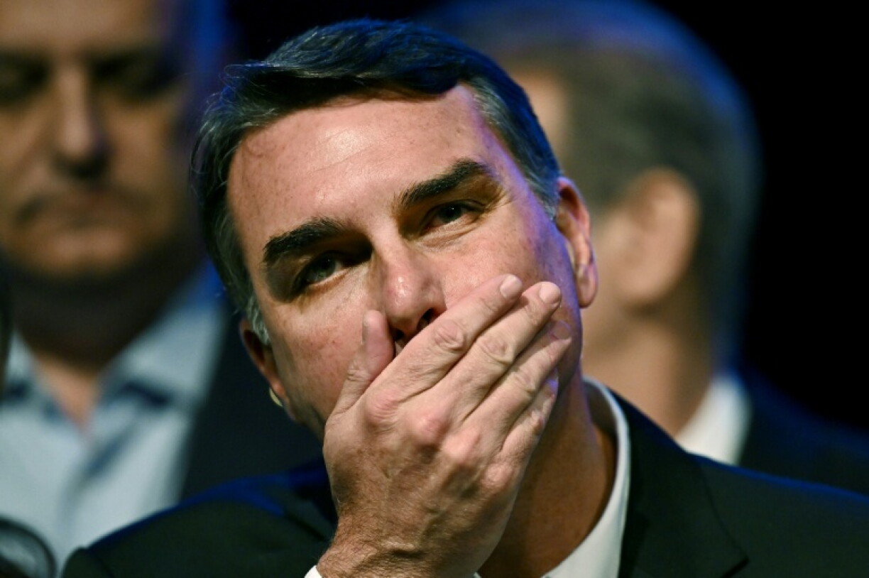 Flavio Bolsonaro lost elections to Brazilian President Luiz Inacio Lula da Silva and refused to concede defeat