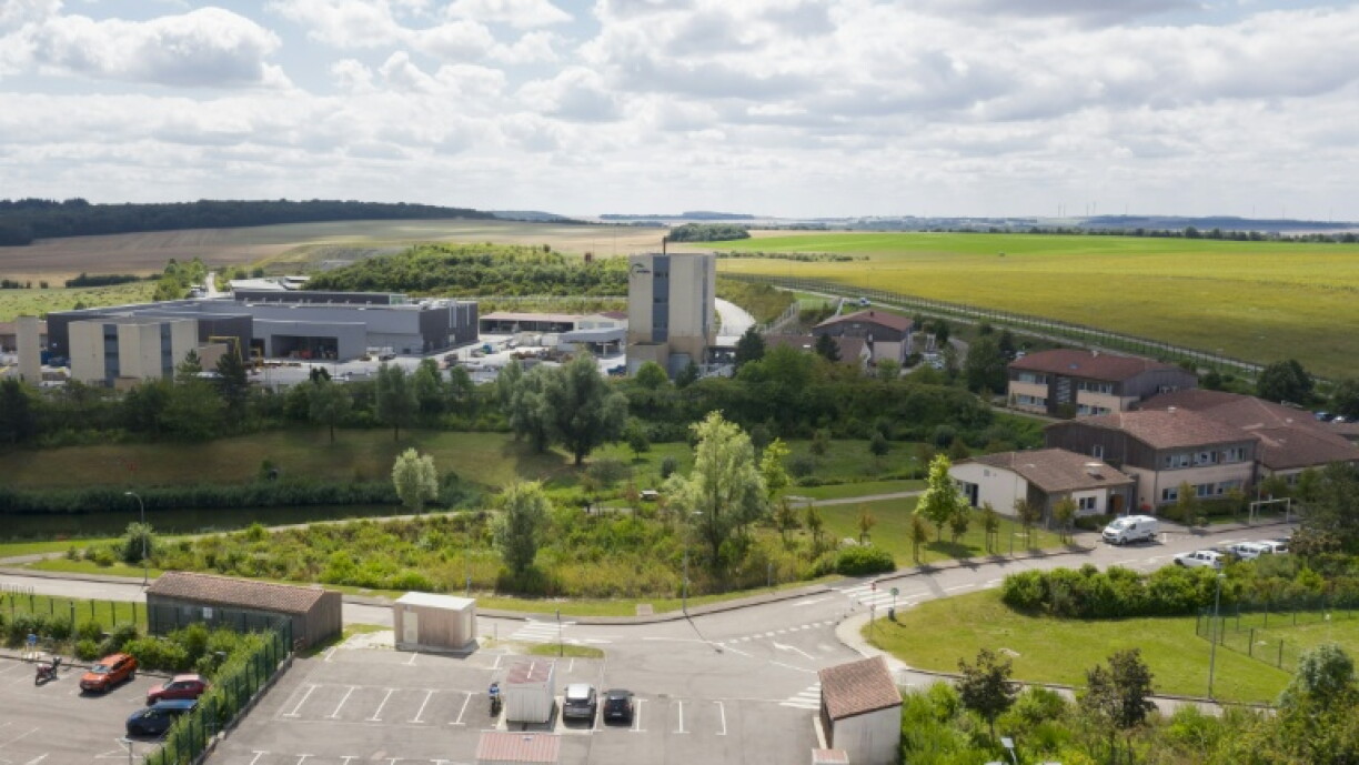 Le site du laboratoire de Cigéo le 8 août 2024 à Bure dans la Meuse (Grand Est)