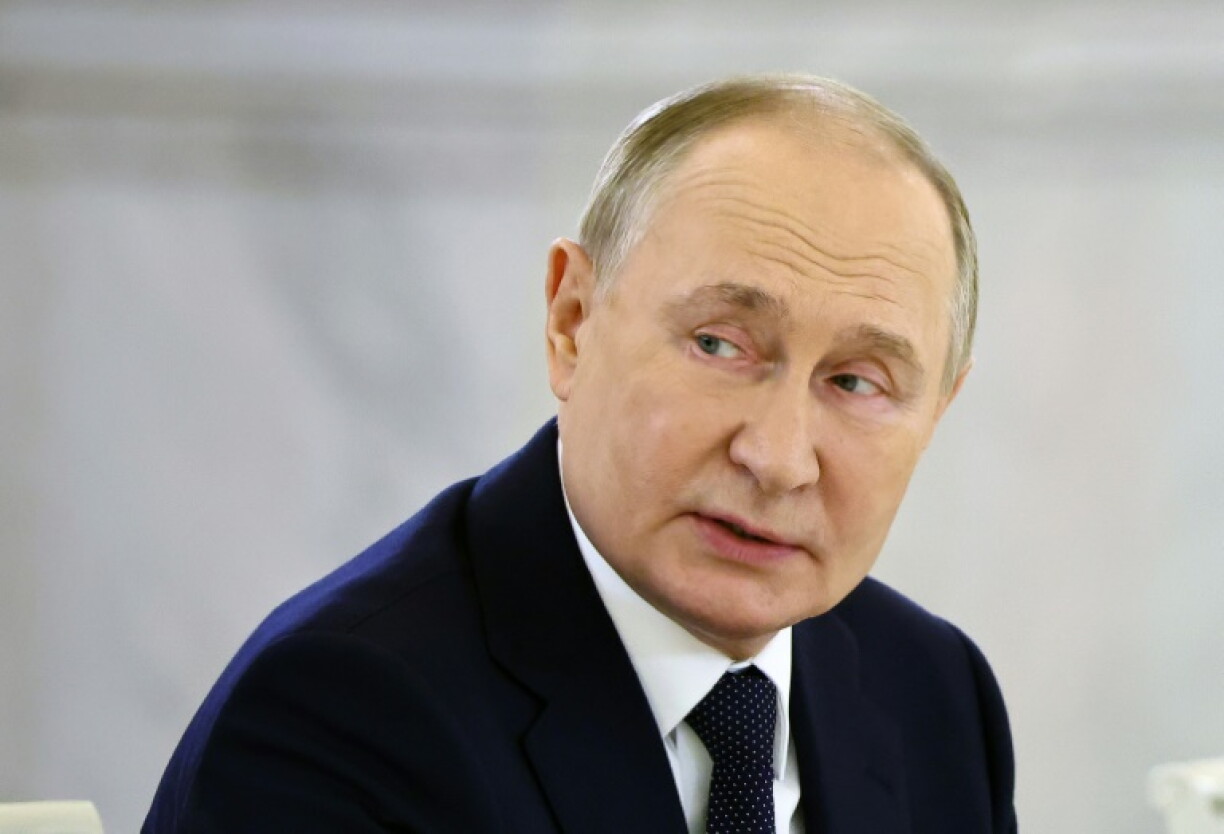 Le président russe Vladimir Poutine le 21 octobre 2024 au Kremlin, à Moscou