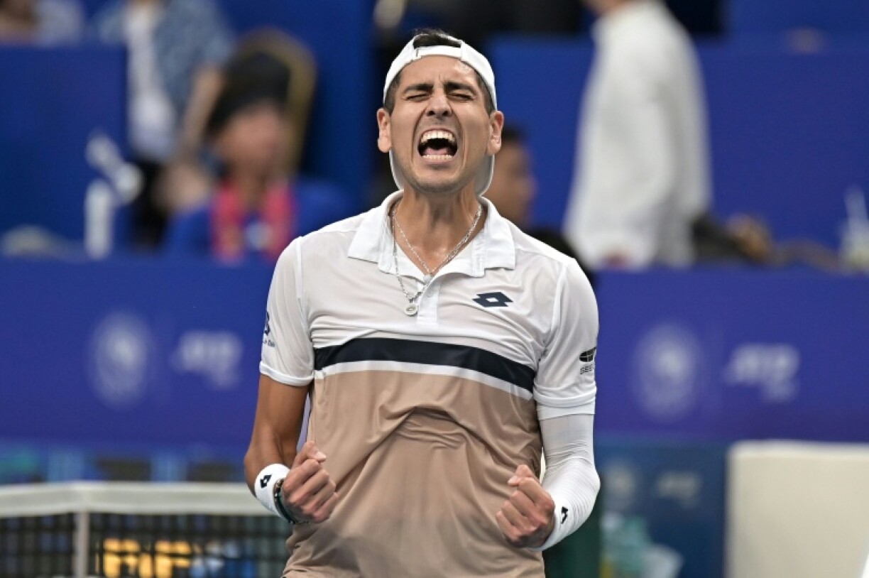 Chile's Alejandro Tabilo this week in Chengdu