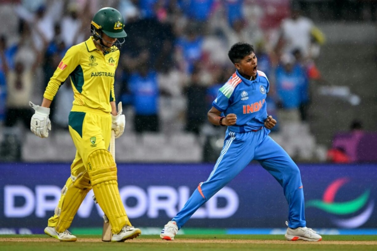Australia's reign as one-day world champions was ended by India