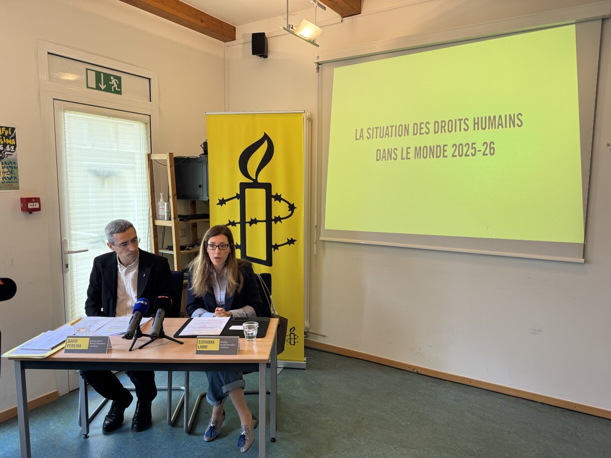 Am Joresrapport 2025 huet Amnesty International festgehalen, datt ënner anerem d'Zivilgesellschaft zolidd ënner Drock steet.