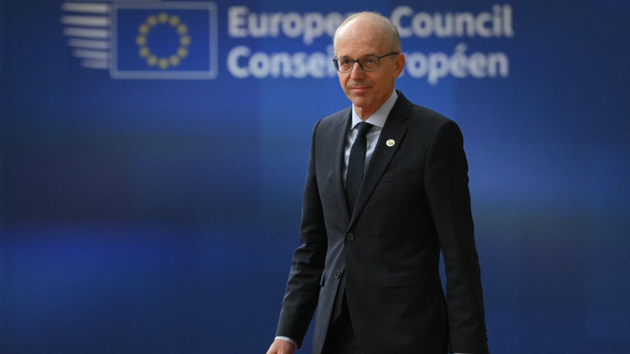 Prime Minister Luc Frieden at the European Council in Brussels on 26 June 22025.