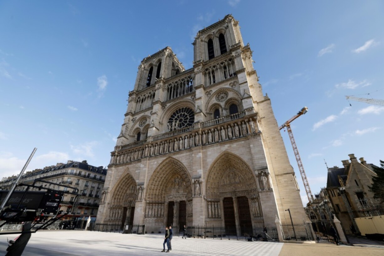 Notre-Dame has ben restored at a cost of 700 million euros in five years