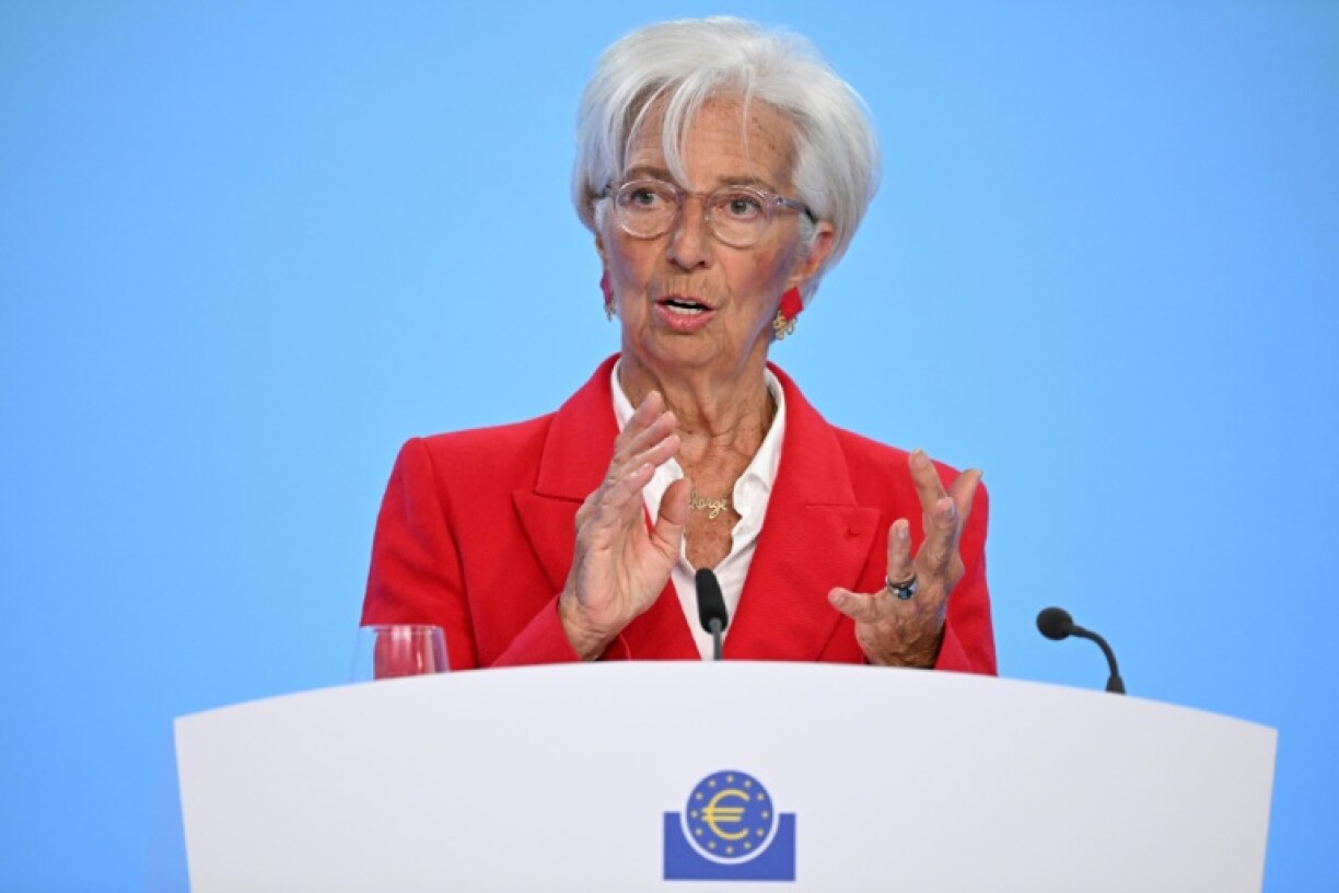 European Central Bank President Christine Lagarde says the central bank is in a 'good place' after its latest cut