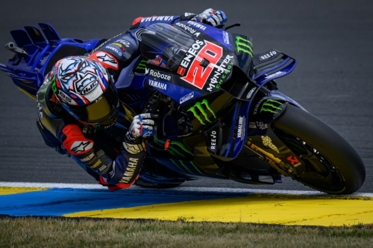 French rider Fabio Quartararo took his second pole in as many races to the delight of the home fans at Le Mans