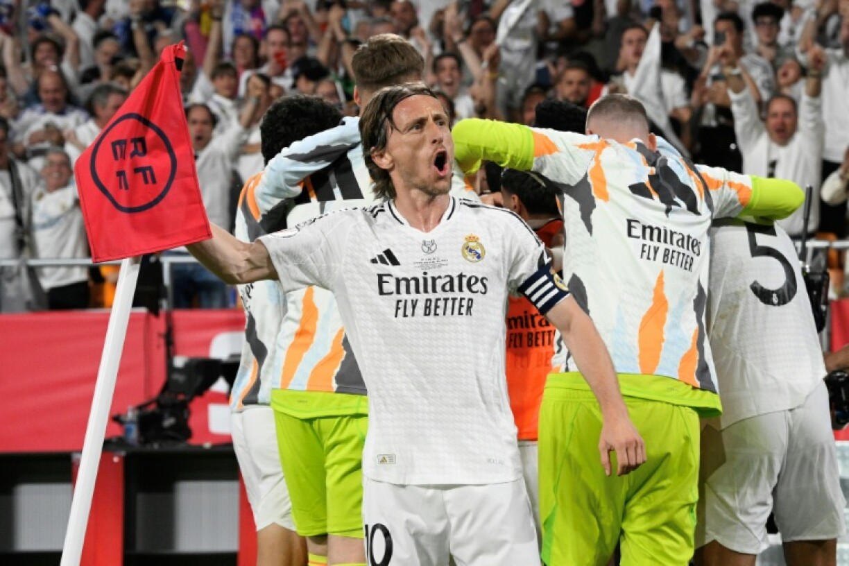 Real Madrid's Croatian midfielder Luka Modric will play his final match at the Santiago Bernabeu this weekend