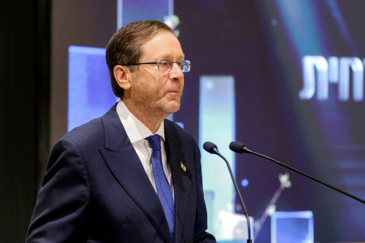 Herzog was sworn in as Israel's president in 2021 after being a elected by lawmakers in a landslide