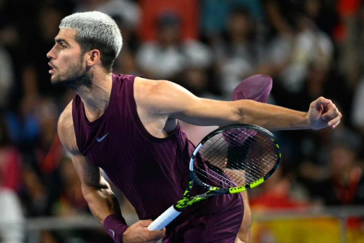 Spain's Carlos Alcaraz this week in Tokyo