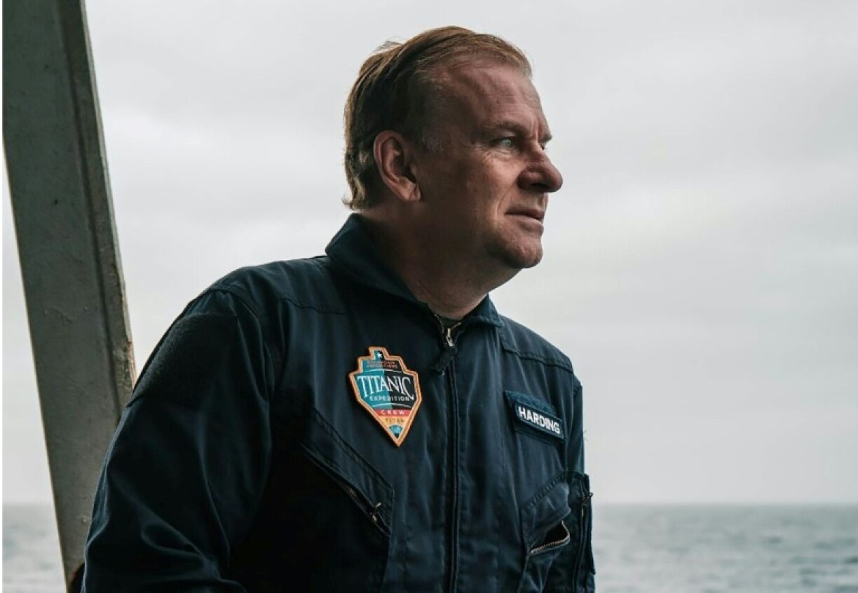 Photo diffusée par Dirty Dozen Productions de l'homme d'affaires britannique Hamish Harding, avant le début de la mission RMS Titanic, le 18 juin 2023.