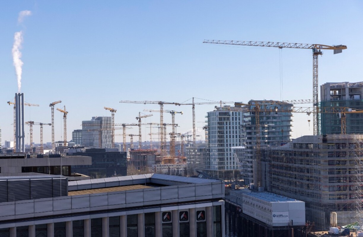 L'Allemagne a dépassé son voisin luxembourgeois en enregistrant une hausse de 12,2% dans l'immobilier. Le secteur de la construction est en plein boom comme à Hambourg par exemple.
