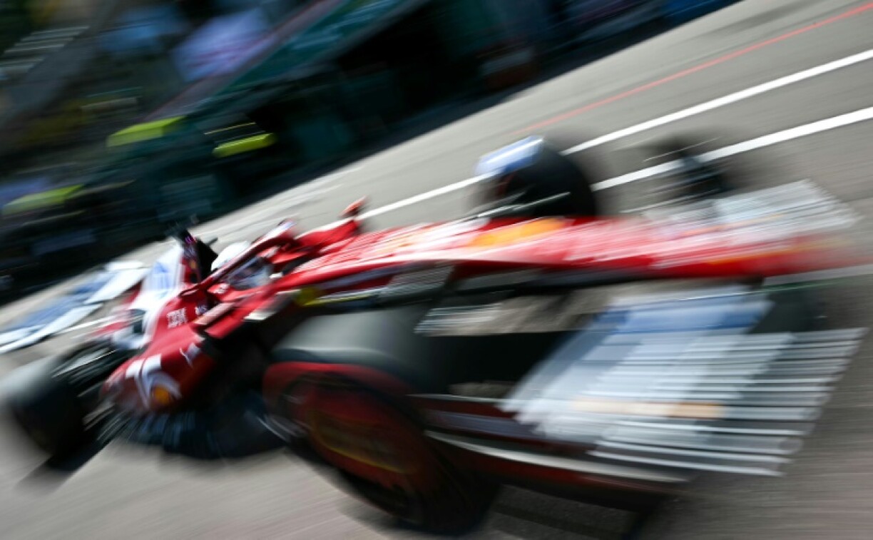 Le pilote monégasque Charles Leclerc (Ferrari) lors des qualifications du Grand Prix de Monaco le 24 mai 2025.