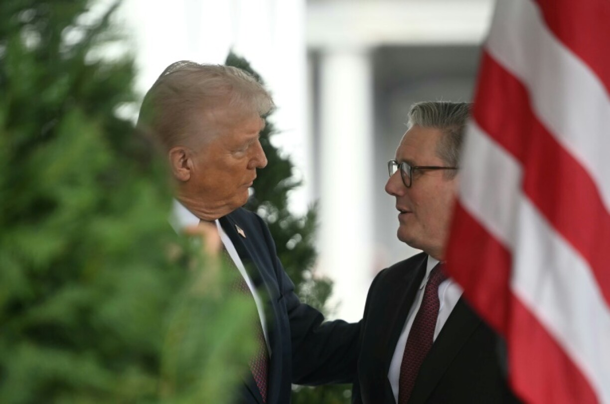 British Prime Minister Keir Starmer was the second European leader in days to meet with US President Donald Trump in Washington