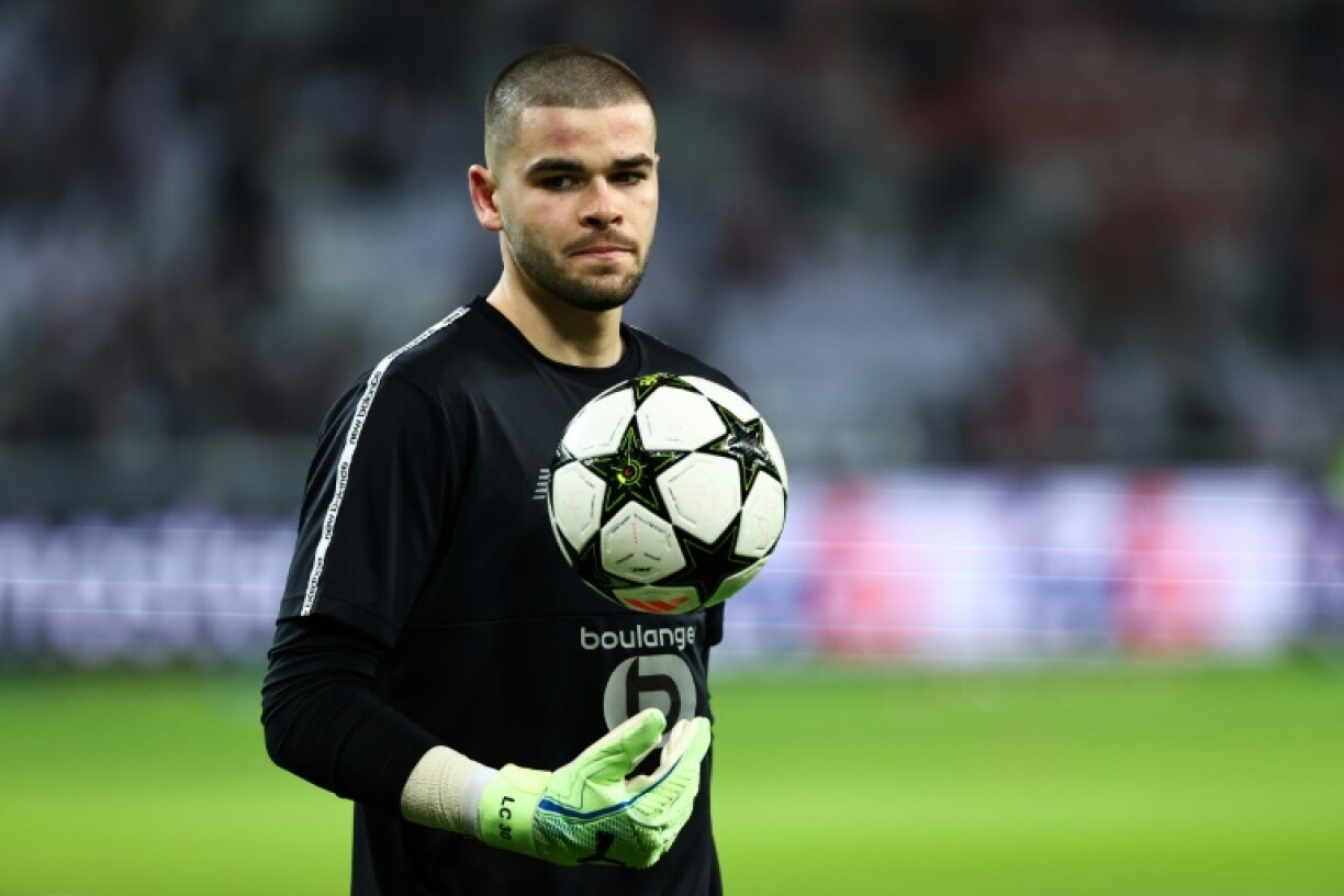 Lucas Chevalier starred for Lille in last season's Champions League