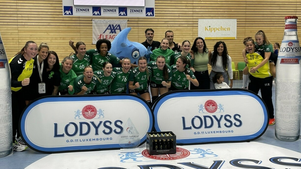 Käerjeng feiert den éischten Titel an der Saison.