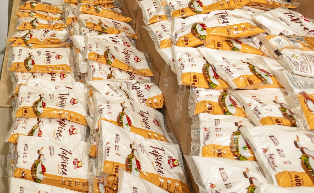 La cocaïne était cachée dans des sachets censés contenir du tapioca