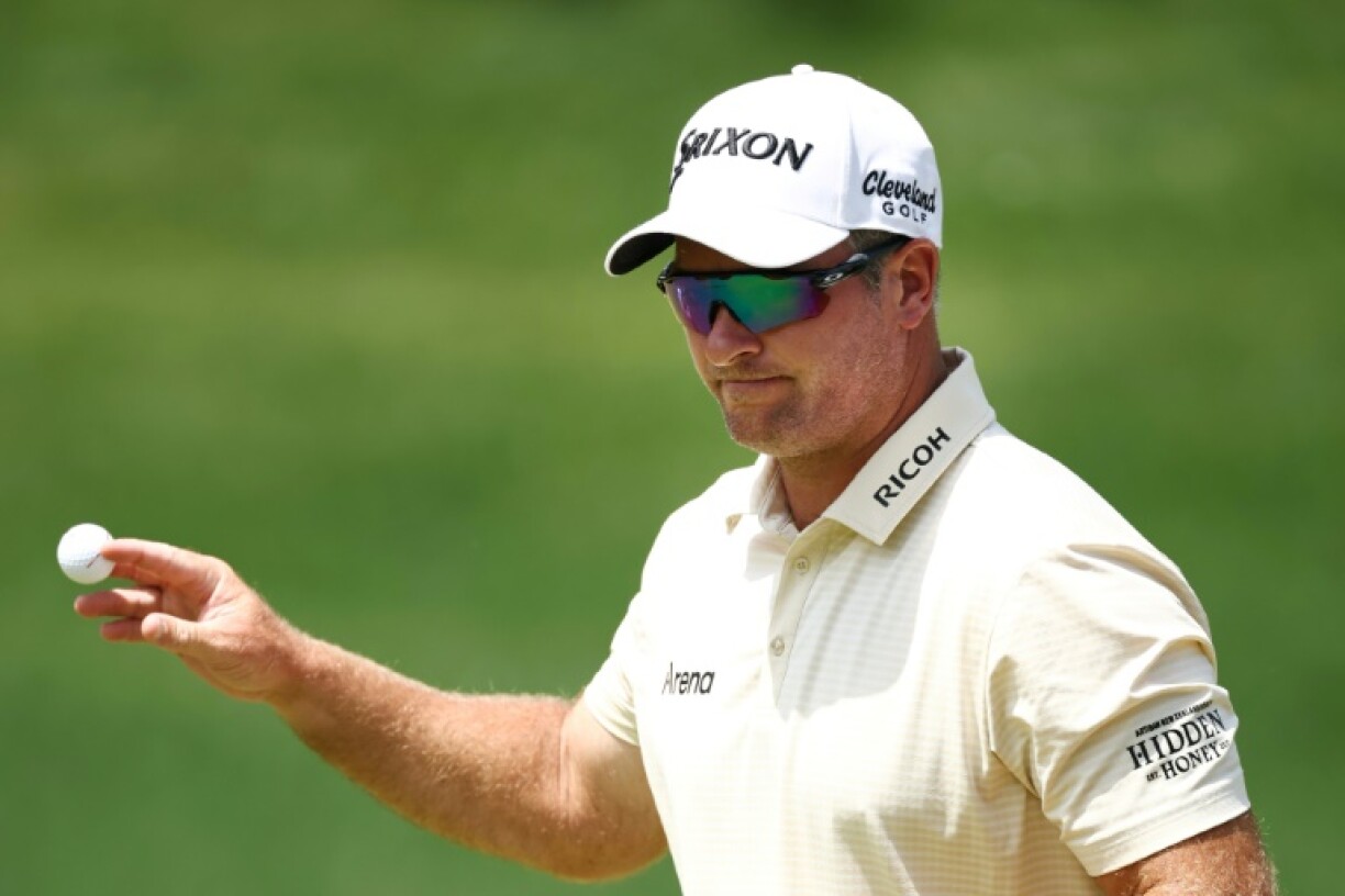 Ryan Fox of New Zealand fired a four-under par 67 to be among the first-round leaders at the PGA Championship after only booking his spot with a first career PGA Tour victory on Sunday