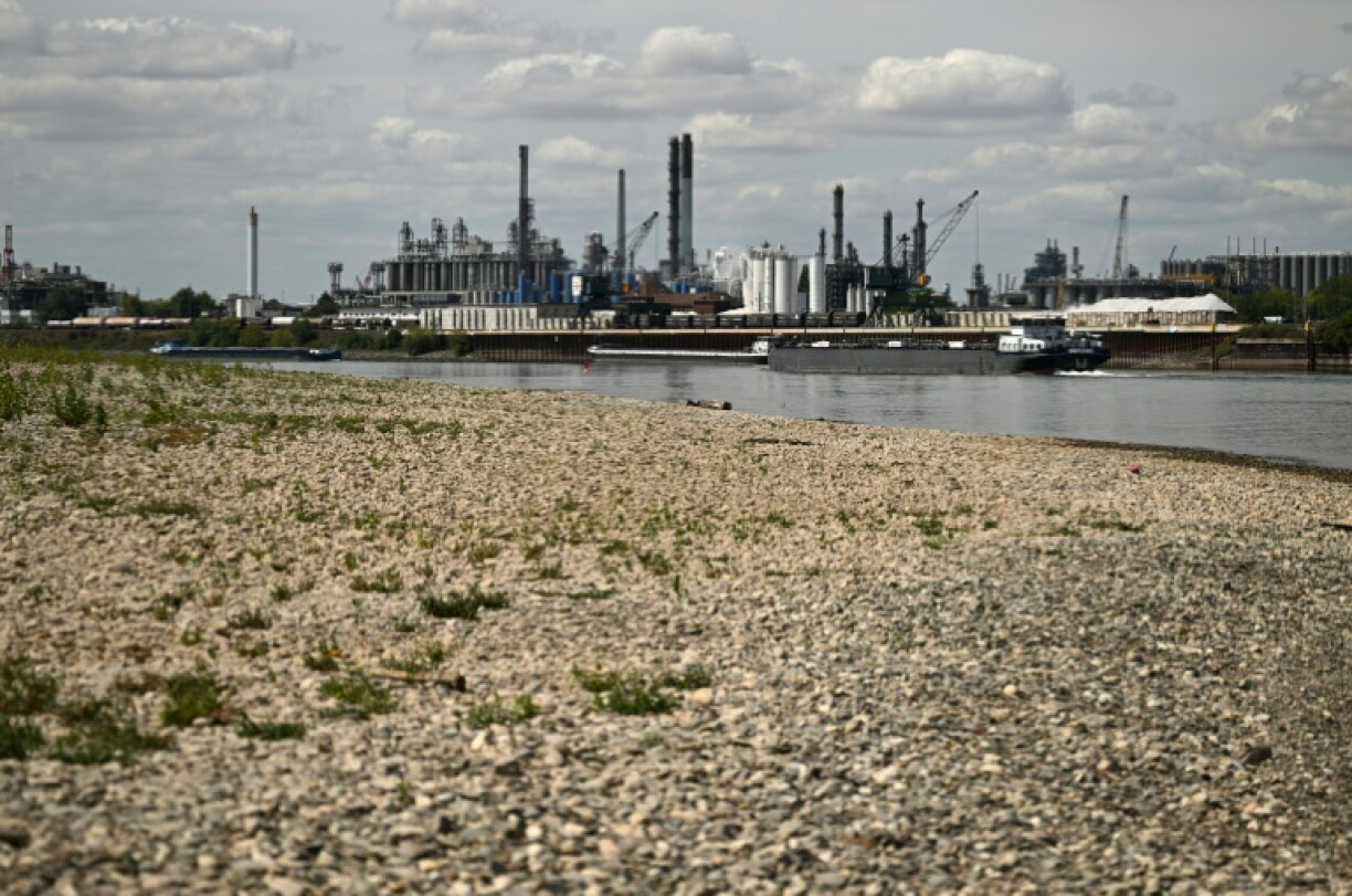 Le Rhin près de Cologne, le 7 août 2026