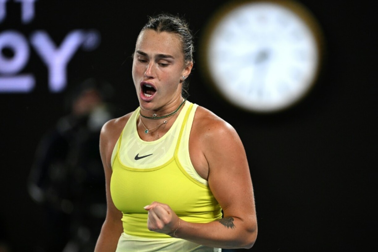 Belarus' Aryna Sabalenka powered past Spain's Paula Badosa into her third consecutive Australian Open final