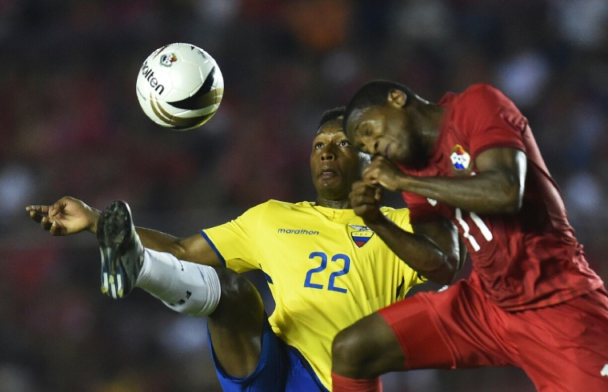 Ecuadoran soccer player Jonathan Gonzalez (L) was killed in the third murder of an athlete in the South American country since the start of September, according to police