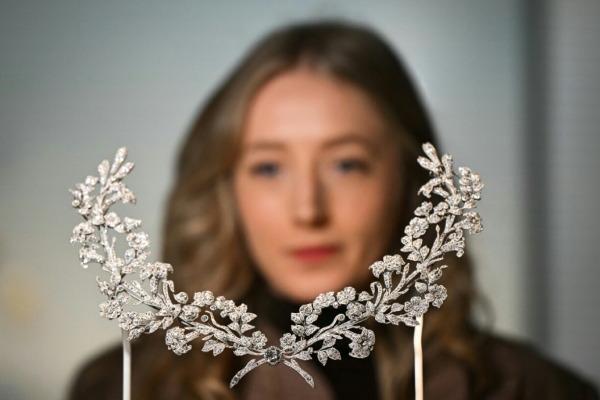 This 1906 diamond brooch is one of the hundreds of Cartier jewels displayed