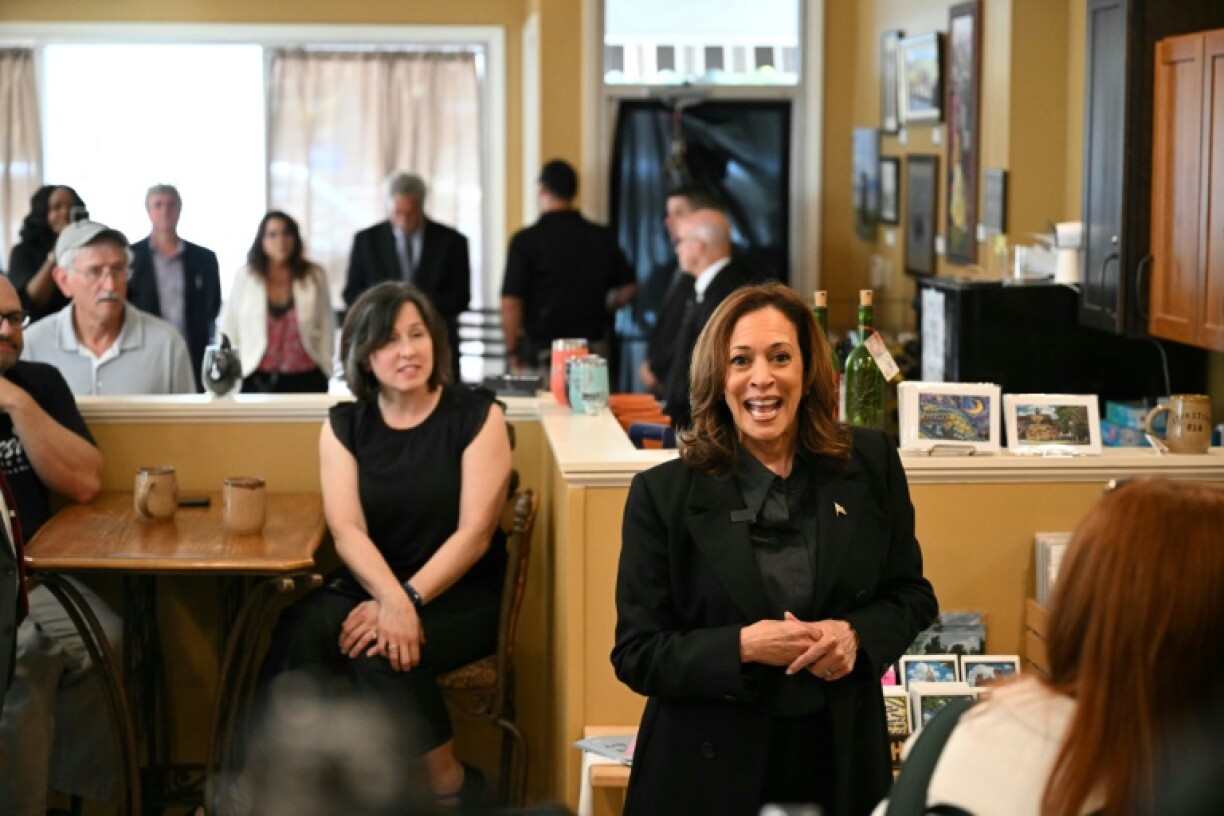 Kamala Harris, en Pennsylvanie, le 13 septembre 2024
