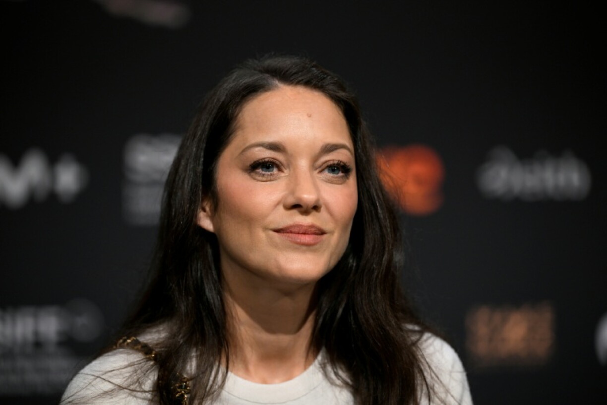 French actress Marion Cotillard poses during the 74th San Sebastian Film Festival in San Sebastian, Spain, Thursday September 24, 2026.