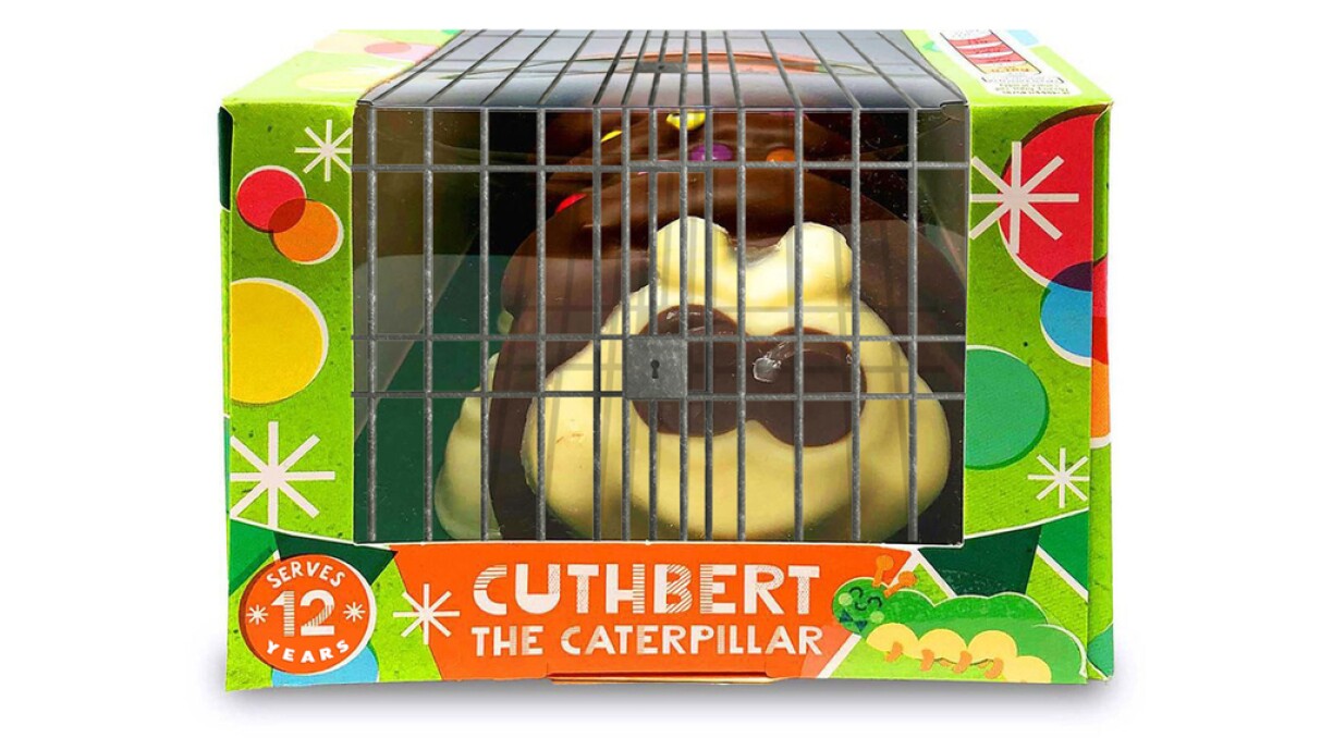 Aldi UK huet Humor bewisen an an dem Sträit ëm d'Rechter vum Cuthbert hir Raup emol virsiichtshallwer an de Prisong gesat.