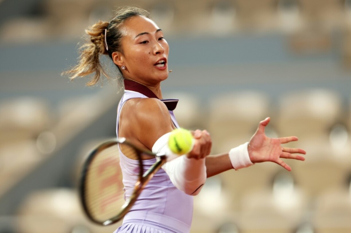 Olympic gold medallist Zheng Qinwen is in the same quarter of the French Open draw as Aryna Sabalenka