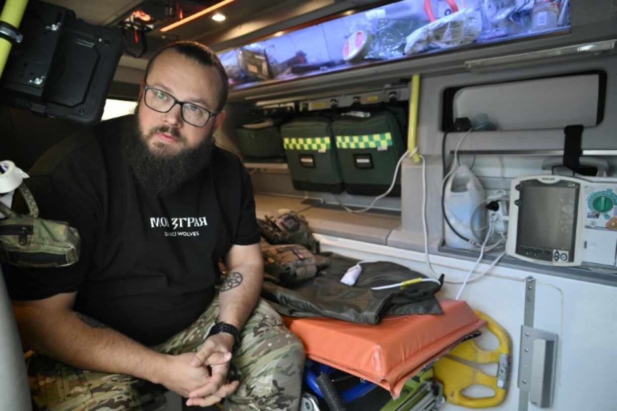 Frontline medic Vladyslav Chumachenko is already anticipating the next war