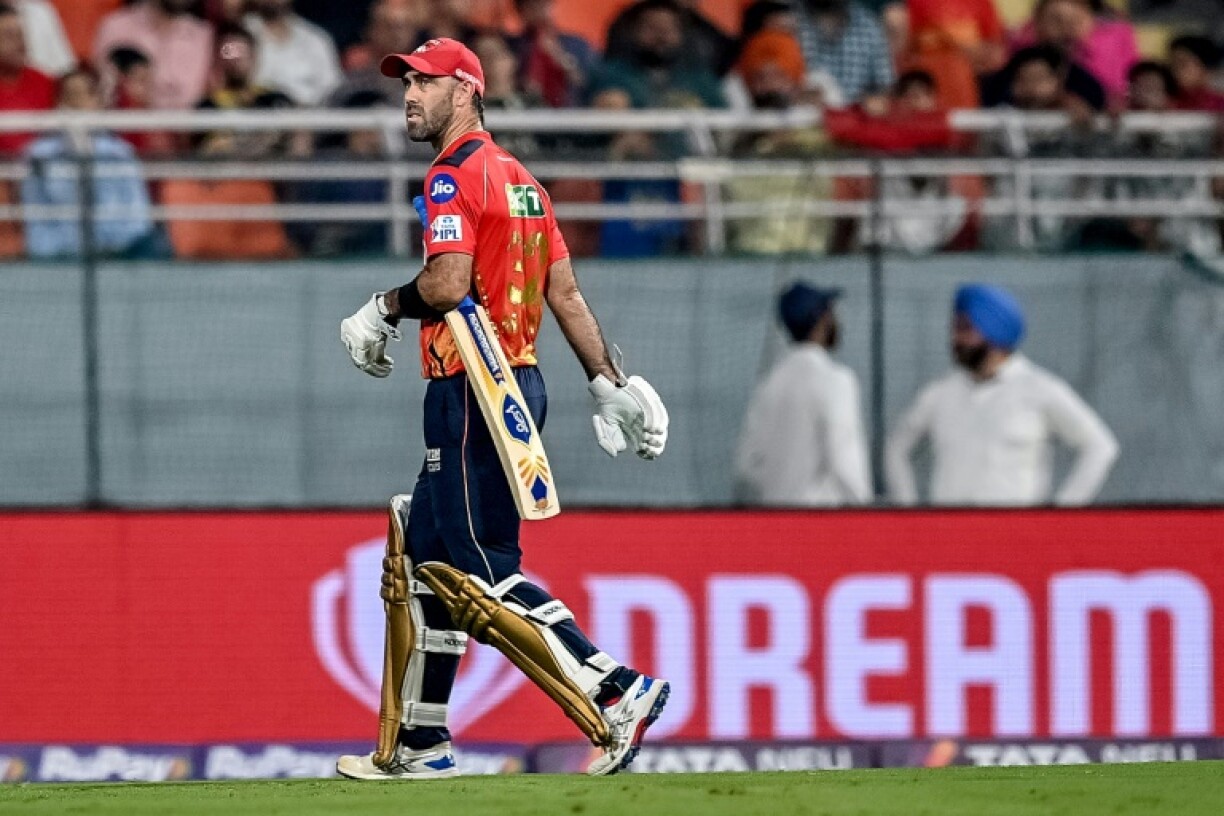 Punjab Kings' Glenn Maxwell is expected to miss the rest of the IPL season with a fractured finger