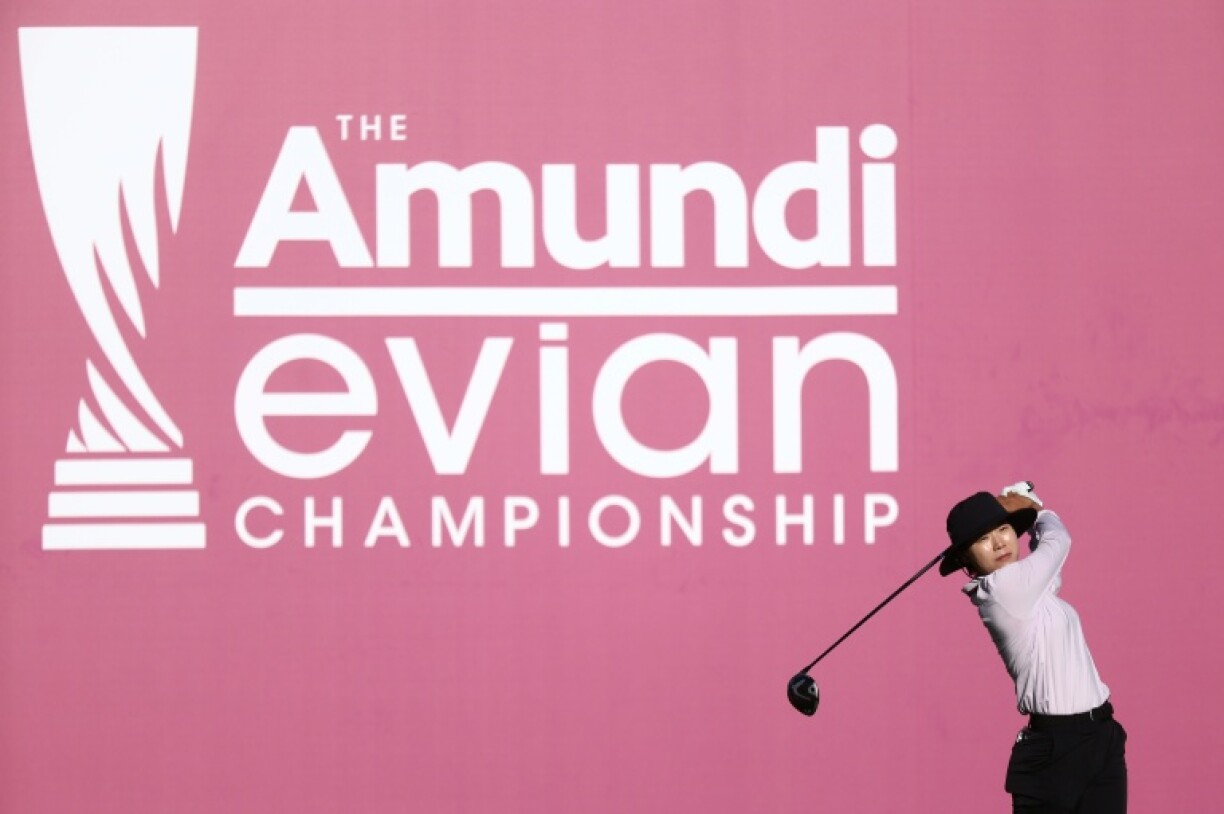 Lee So-mi holds a slender lead going into the weekend at the Evian Championship in France