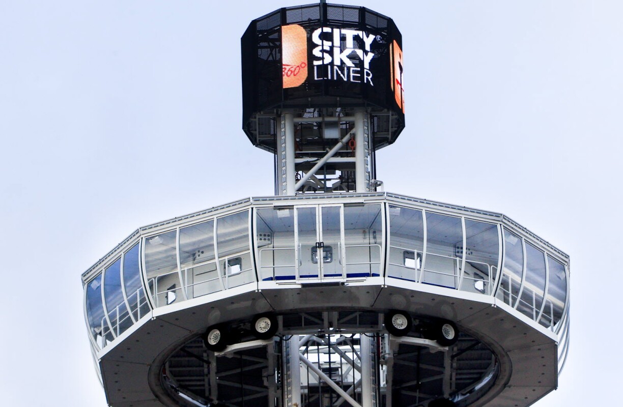 Tour mobile City Skyliner à Metz