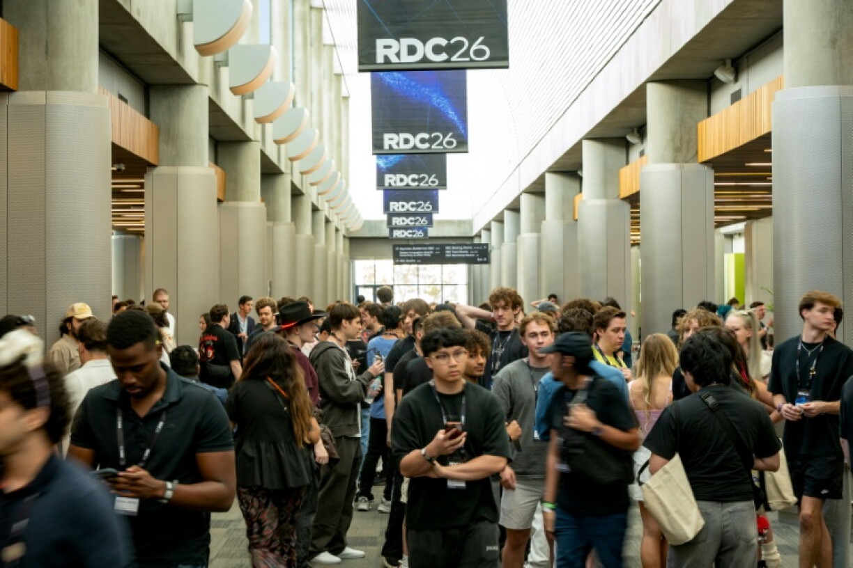 Des participants à la conférence des développeurs Roblox à San José, en Californie, le 11 septembre 2026