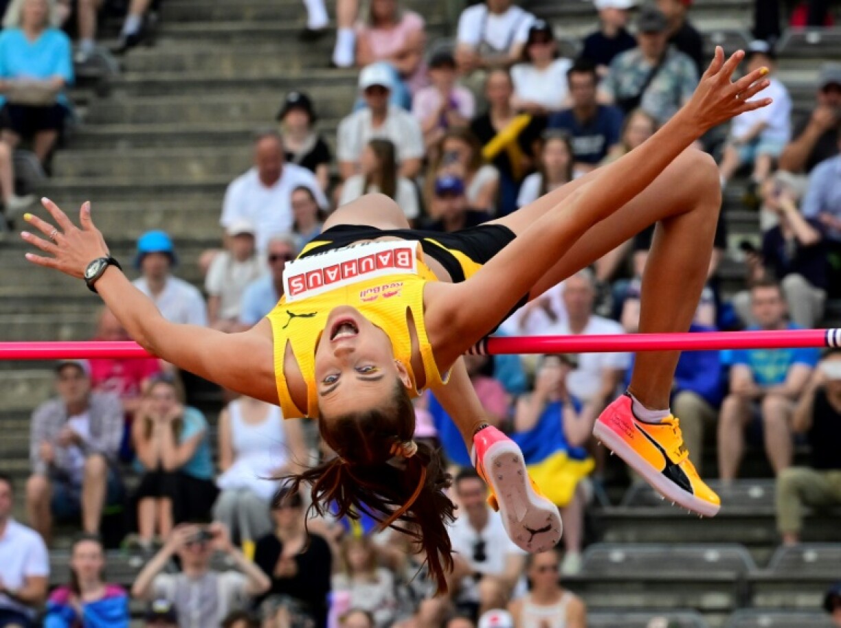 Ukraine's Yaroslava Mahuchikh