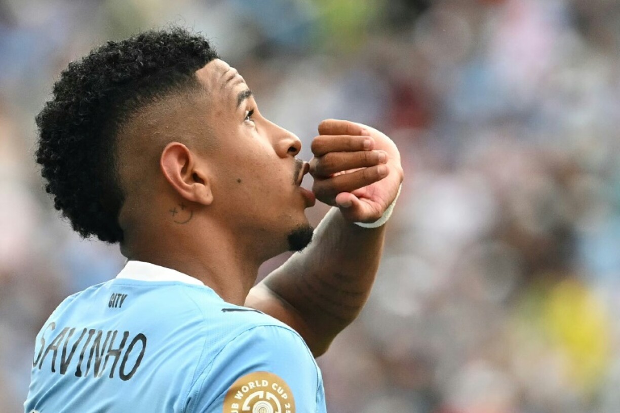 Manchester City forward Savinho