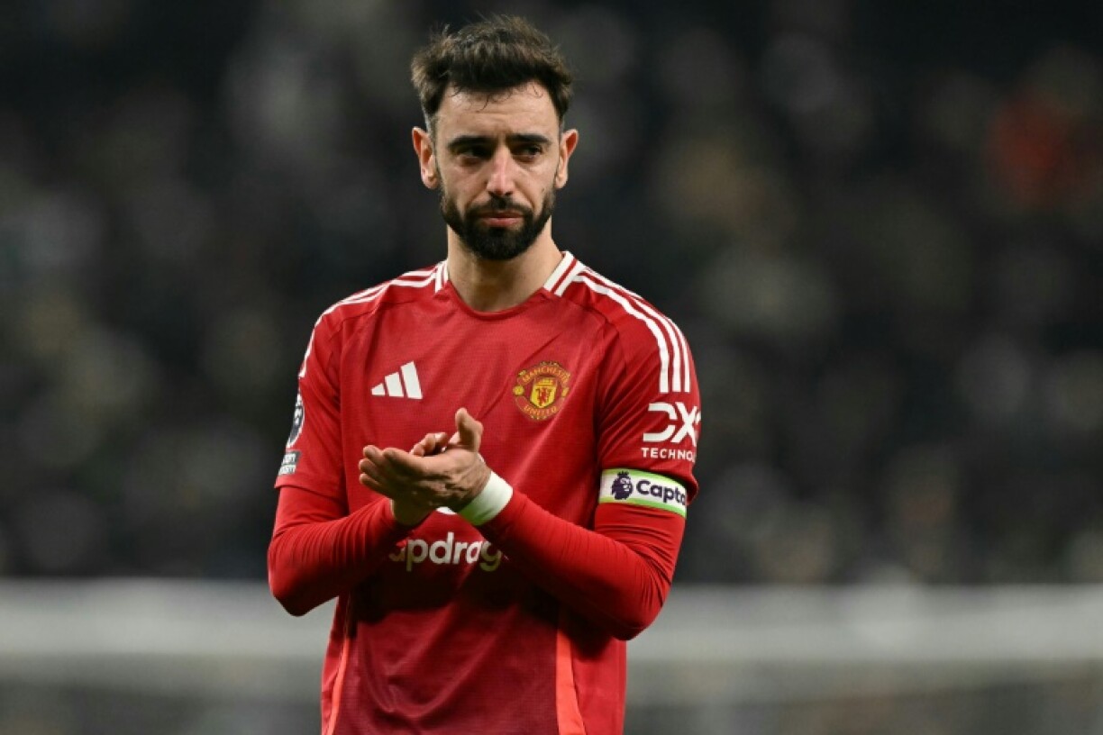Manchester United midfielder Bruno Fernandes